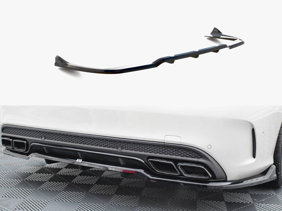 Rear Splitter (Vertical Bars) Mercedes-AMG C63 Sedan / Estate W205 / S205