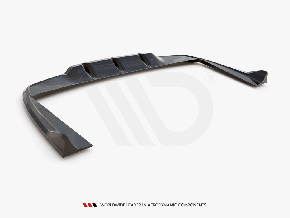 Maxton Design Rear Splitter (Vertical Bars) Mercedes-AMG C63 Sedan / Estate W205 / S205 - ME-C-205-63-RD1G+RD2G - Image 8
