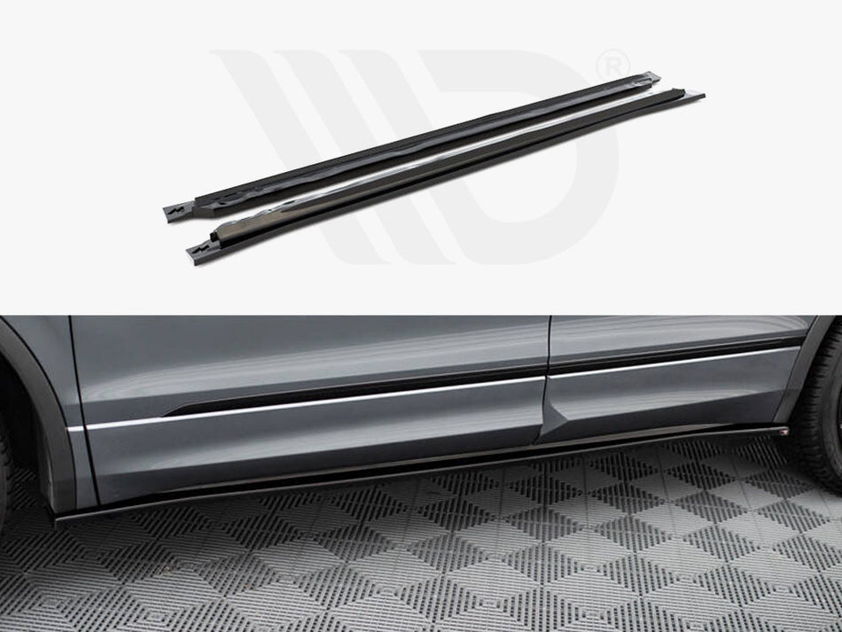 MAXTON DESIGN Side Skirts Diffusers VW Tiguan Allspace Mk2