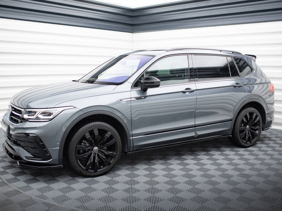 Maxton Design Side Skirts Diffusers VW Tiguan Allspace Mk2 - VW-TI-2-RLINE-LWB-SD1G - Image 2