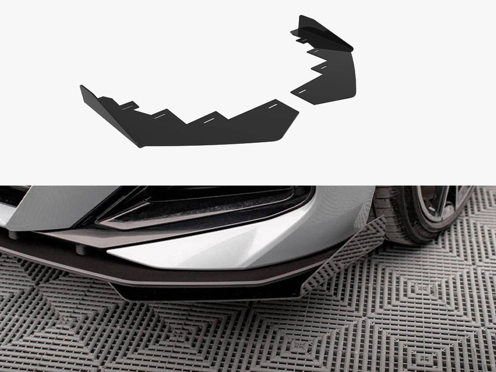 Maxton Design Front Flaps BMW 2 Coupe M-Pack / M240i G42 - BM242MPACKCNC-FSF1G - Image 1