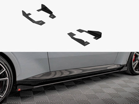 Maxton Design Side Flaps BMW 2 Coupe M-Pack / M240i G42 - BM242MPACKCNC-SF1G - Image 1
