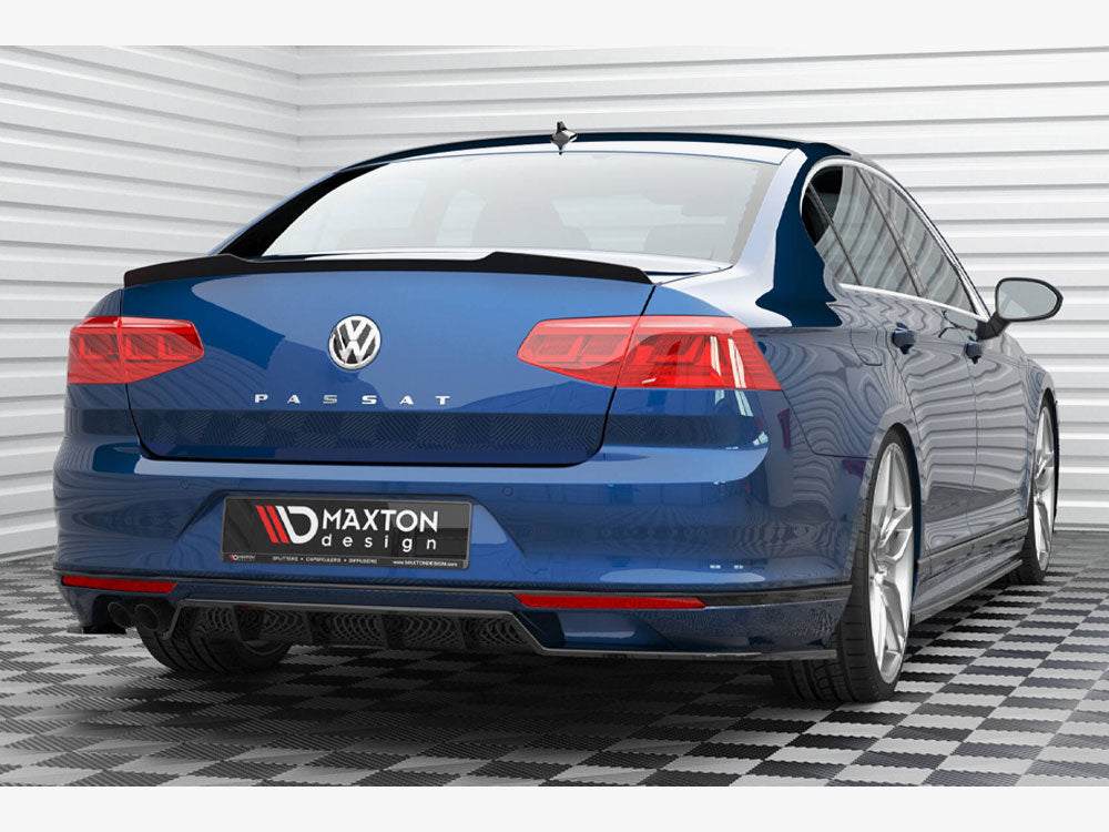 Maxton Design Spoiler CAP Volkswagen Passat Sedan R-Line Mk8 - VW-PA-B8-RLINE-S-CAP1G - Image 2