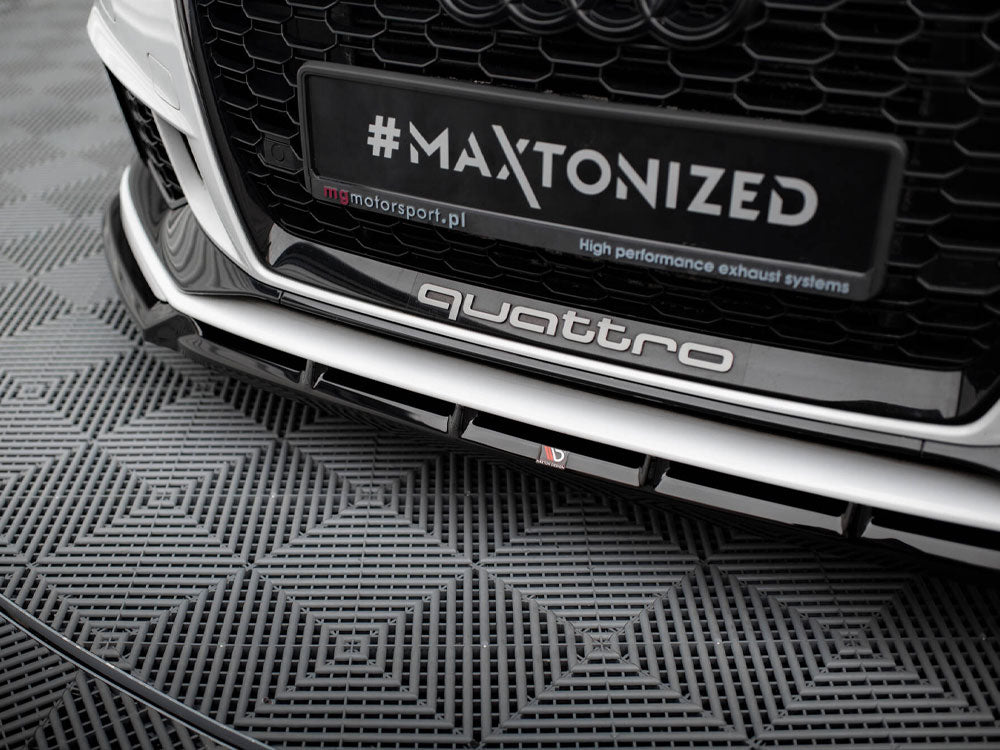 Front Splitter V.3 Audi RS3 Sedan 8V Facelift