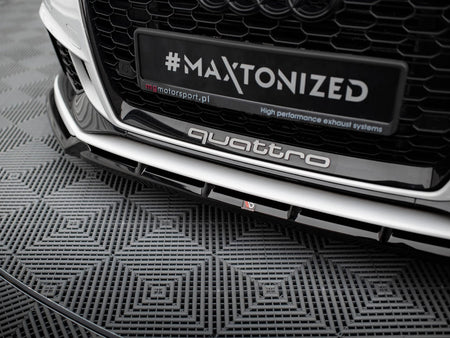 Front Splitter V.3 Audi RS3 Sedan 8V Facelift