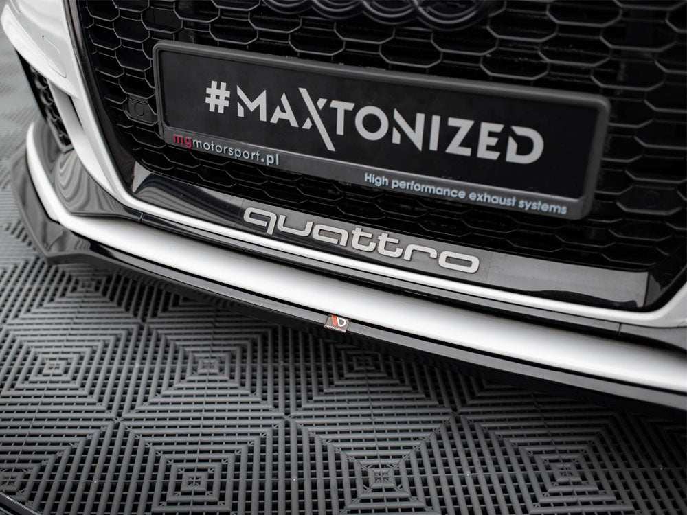 Front Splitter V.5 Audi RS3 Sedan 8V Facelift