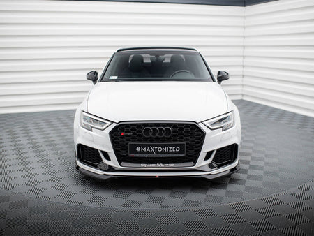 Maxton Design Front Splitter V.5 Audi RS3 Sedan 8V Facelift - AU-RS3-8VF-S-FD5G - Image 3