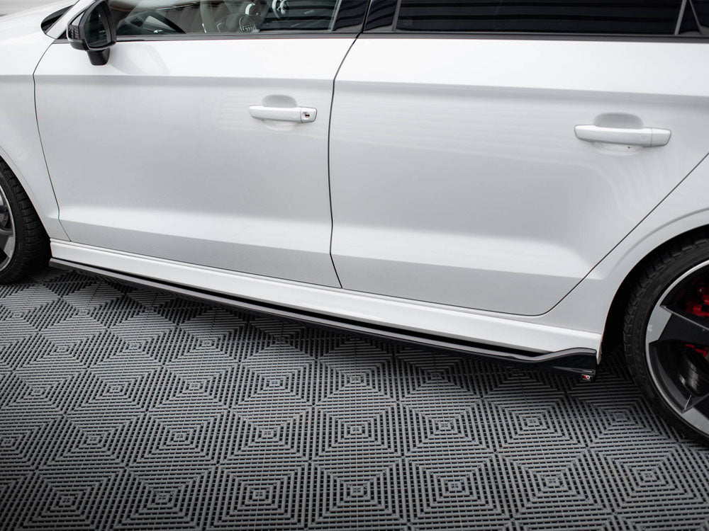 Maxton Design Side Skirts Diffusers V.3 Audi RS3 Sedan 8V Facelift - AU-RS3-8VF-S-SD3G - Image 4