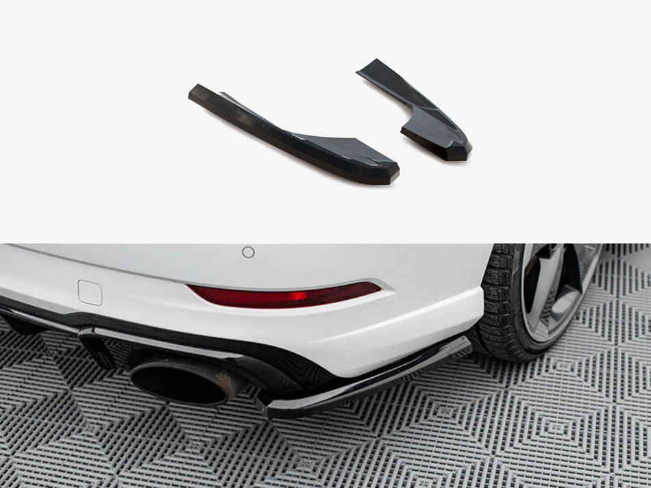 Maxton Design Rear Side Splitters V.2 Audi RS3 Sedan 8V Facelift - AU-RS3-8VF-S-RSD2G - Image 1
