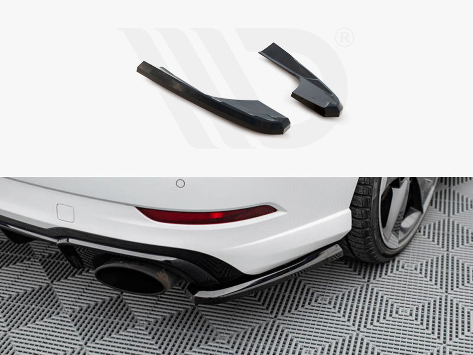 MAXTON DESIGN Rear Side Splitters V.2 Audi RS3 Sedan 8V Facelift