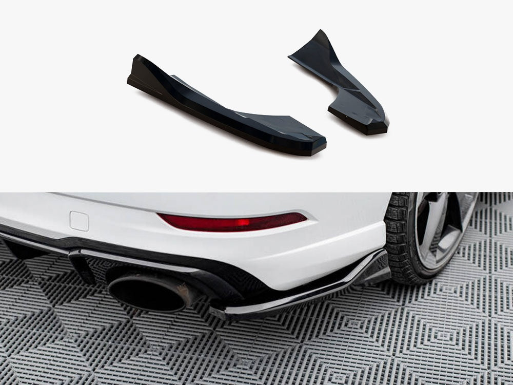 Maxton Design Rear Side Splitters V.3 Audi RS3 Sedan 8V Facelift - AU-RS3-8VF-S-RSD3G - Image 1