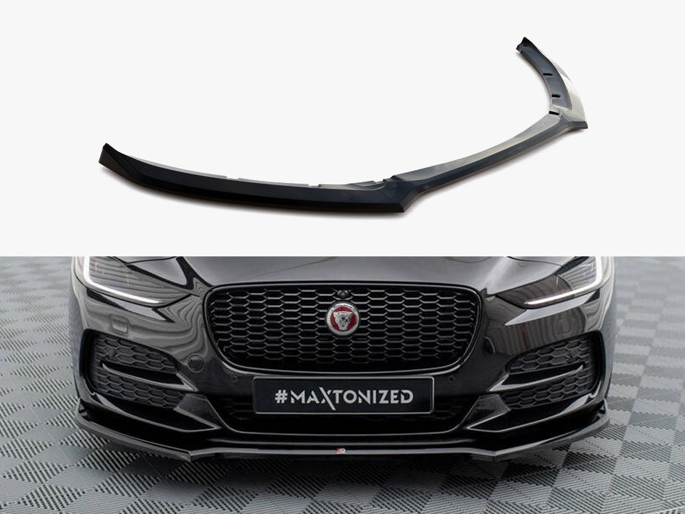 Maxton Design Front Splitter V.1 Jaguar XE X760 Facelift - JA-XE-1F-FD1G - Image 1