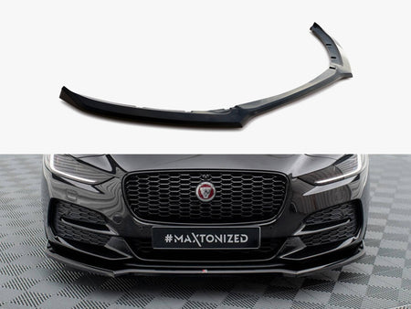 Maxton Design Front Splitter V.1 Jaguar XE X760 Facelift - JA-XE-1F-FD1G - Image 1