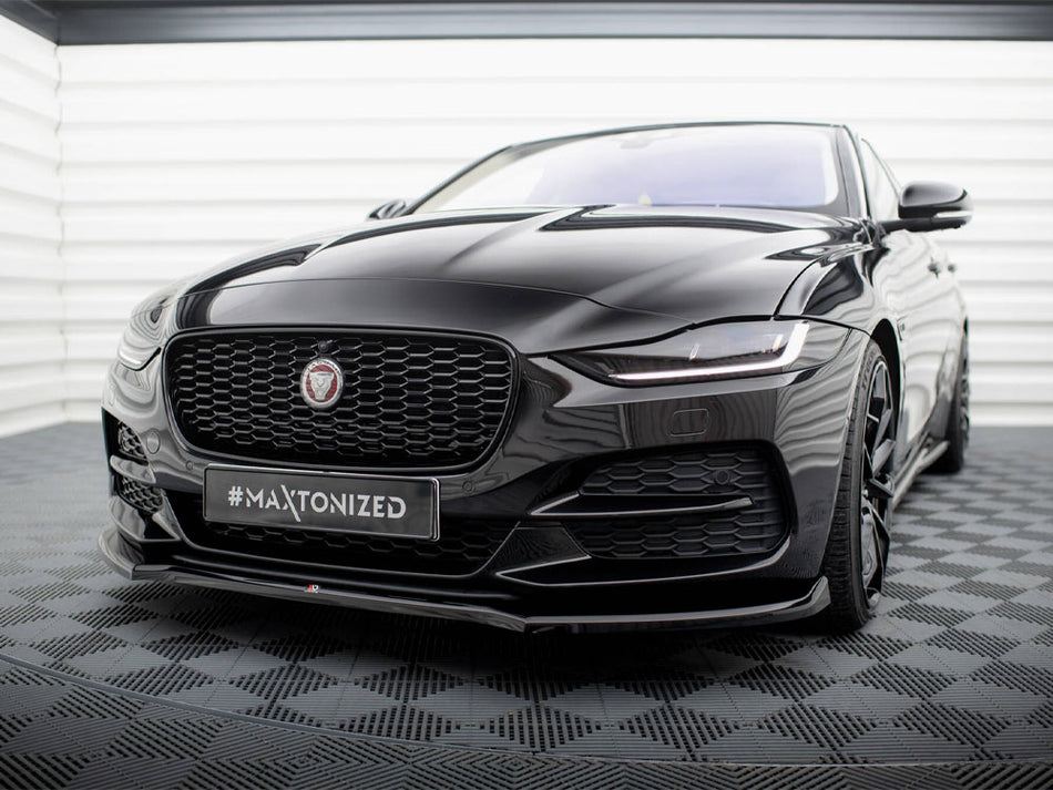 Maxton Design Front Splitter V.1 Jaguar XE X760 Facelift - JA-XE-1F-FD1G - Image 2