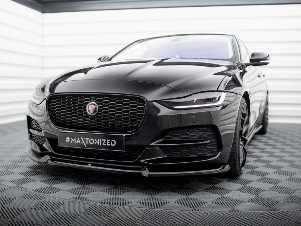 Maxton Design Front Splitter V.2 Jaguar XE X760 Facelift - JA-XE-1F-FD2G - Image 2