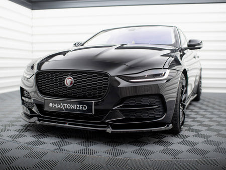 Maxton Design Front Splitter V.2 Jaguar XE X760 Facelift - JA-XE-1F-FD2G - Image 2