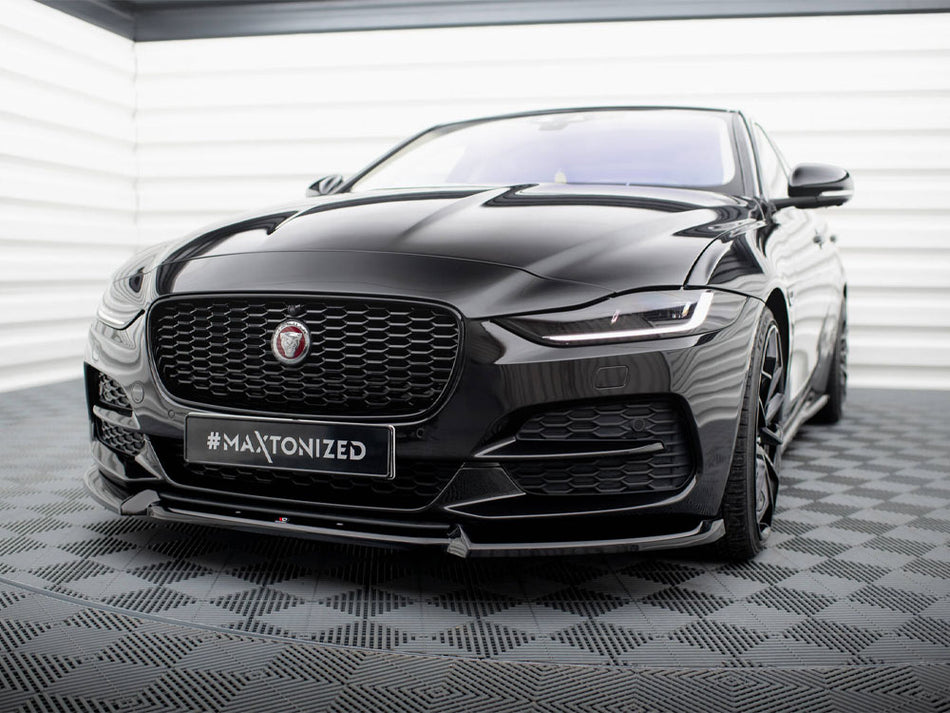 Maxton Design Front Splitter V.2 Jaguar XE X760 Facelift - JA-XE-1F-FD2G - Image 2