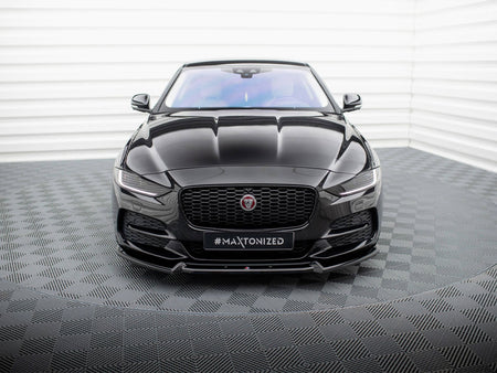 Maxton Design Front Splitter V.2 Jaguar XE X760 Facelift - JA-XE-1F-FD2G - Image 3