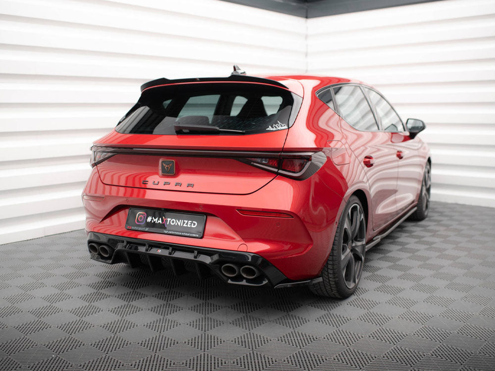 Maxton Design Rear Side Splitters V.2 Cupra Leon Hatchback Mk1 - CU-LE-1-RSD2G - Image 2