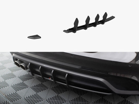 Maxton Design Street PRO Rear Diffuser Jaguar XE X760 Facelift - JAXE1FCNC-RS1B - Image 1