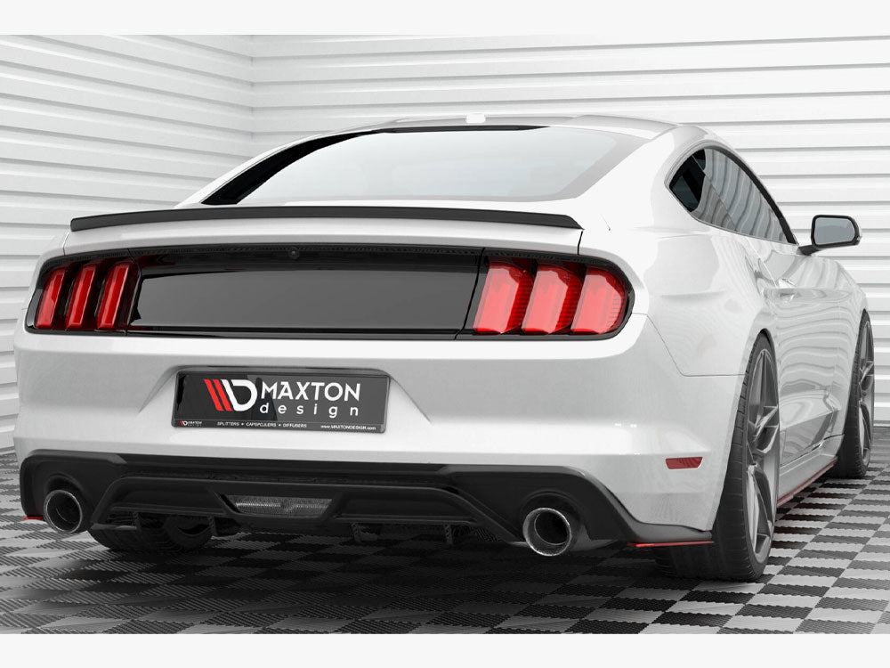 Maxton Design Rear Side Splitters V.2 Ford Mustang Mk6 Facelift - FO-MU-6F-RSD2G - Image 2