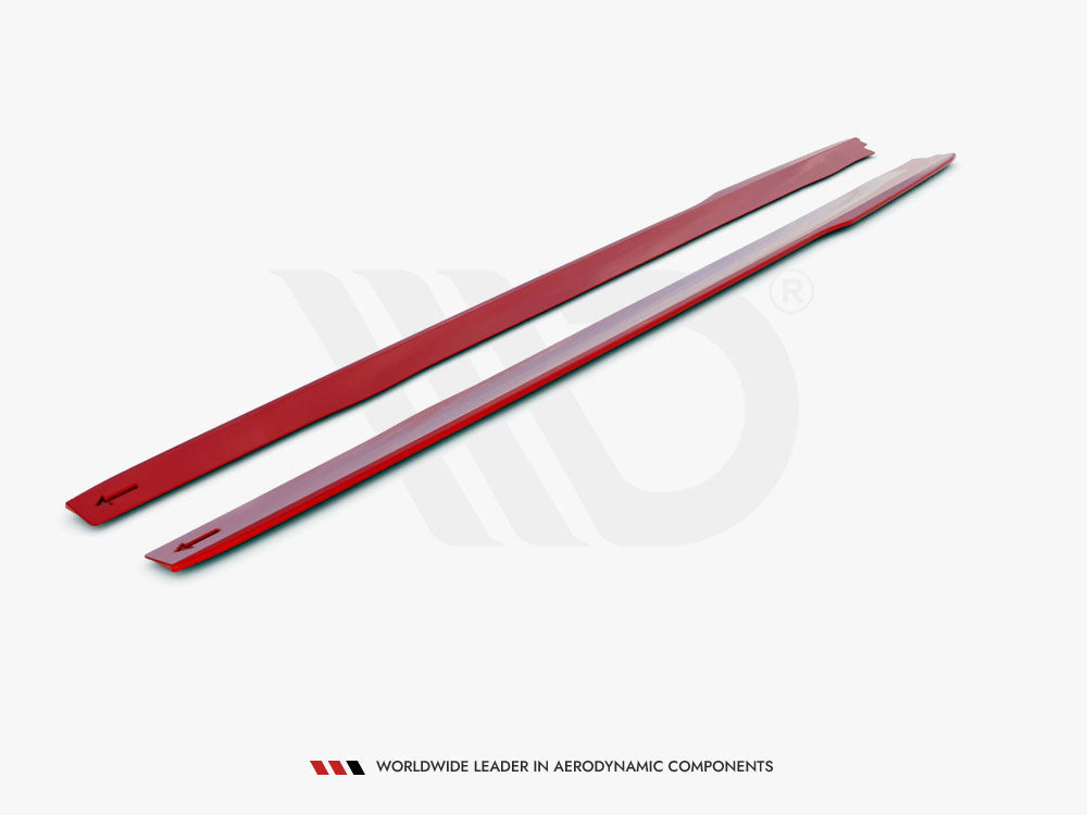 Maxton Design Side Skirts Diffusers V.2 Ford Mustang Mk6 Facelift - FO-MU-6F-SD2G - Image 5