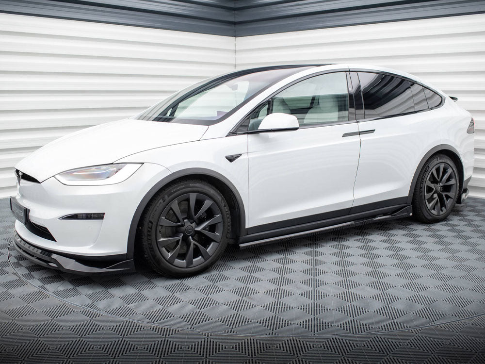 Maxton Design Side Skirts Diffusers Tesla Model X Mk1 Facelift - TE-MODELX-1F-SD1G - Image 2