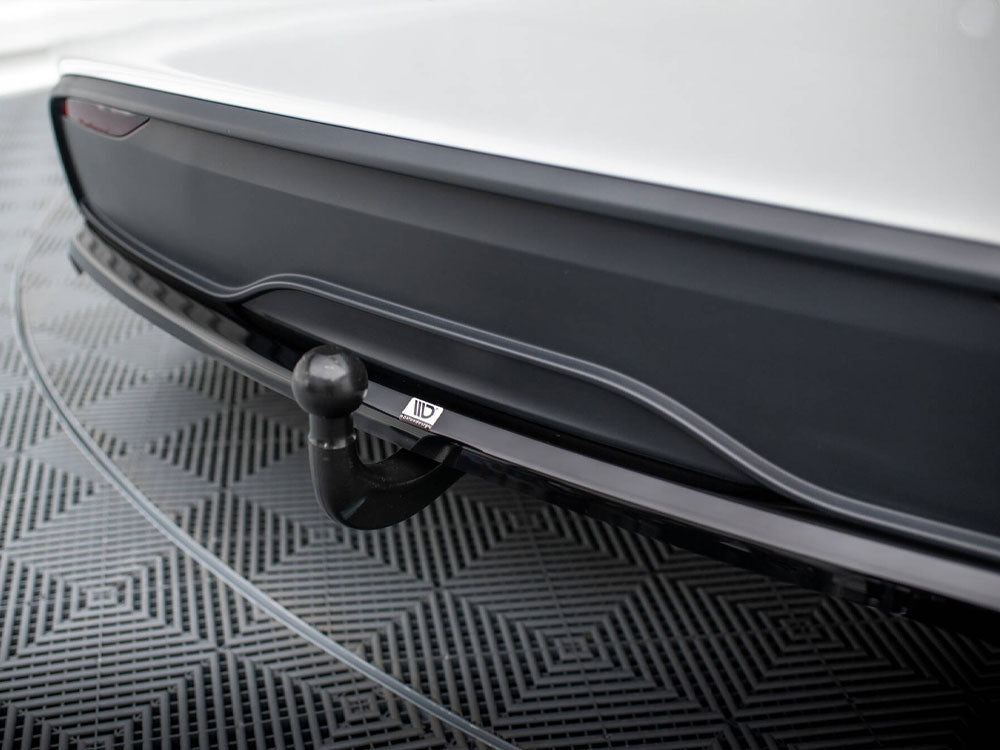 Maxton Design Rear Splitter (Vertical Bars) Tesla Model X Mk1 Facelift - TE-MODELX-1F-RD1G+RD2G - Image 7