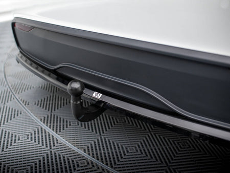 Maxton Design Rear Splitter (Vertical Bars) Tesla Model X Mk1 Facelift - TE-MODELX-1F-RD1G+RD2G - Image 7