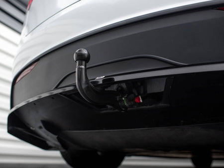 Rear Splitter (Vertical Bars) Tesla Model X Mk1 Facelift
