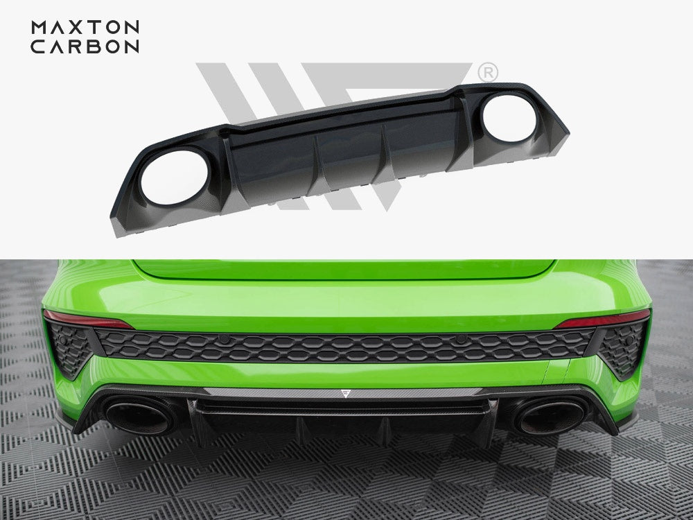 Carbon Fiber Rear Diffuser Audi RS3 8Y