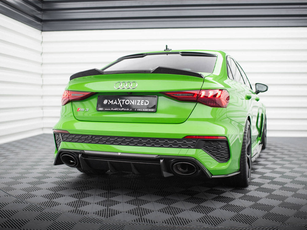 Maxton Design Carbon Fiber Rear Side Splitters V.2 Audi RS3 Sedan 8Y - CF-AU-RS3-8Y-RSD2-245-P - Image 2