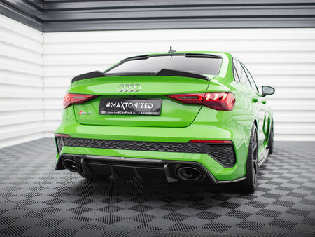 Maxton Design Carbon Fiber Rear Side Splitters V.2 Audi RS3 Sedan 8Y - CF-AU-RS3-8Y-RSD2-245-P - Image 2