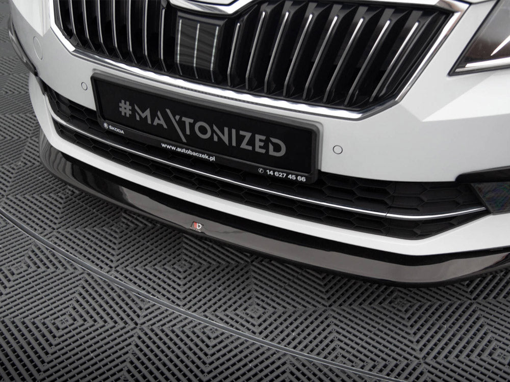 Maxton Design Front Splitter V.1 Skoda Superb Mk3 - SK-SU-3-FD1G - Image 4