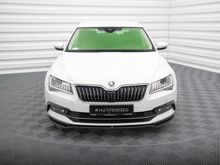 Maxton Design Front Splitter V.2 Skoda Superb Mk3 - SK-SU-3-FD2G - Image 3