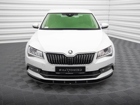 Maxton Design Front Splitter V.3 Skoda Superb Mk3 - SK-SU-3-FD3G - Image 3