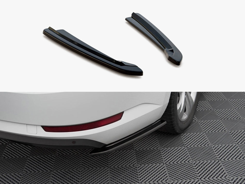 Maxton Design Rear Side Splitters Skoda Superb Mk3 Hatchback / Estate - Textured - SK-SU-3-RSD1T - Image 1