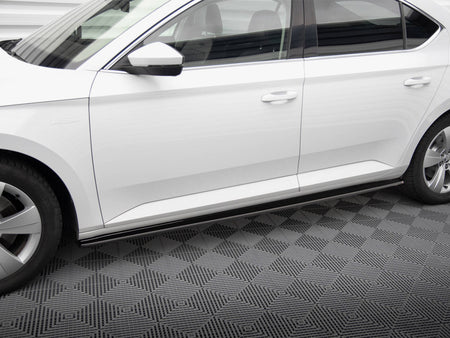 Maxton Design Side Skirts Diffusers Skoda Superb Mk3 - SK-SU-3-SD1G - Image 4