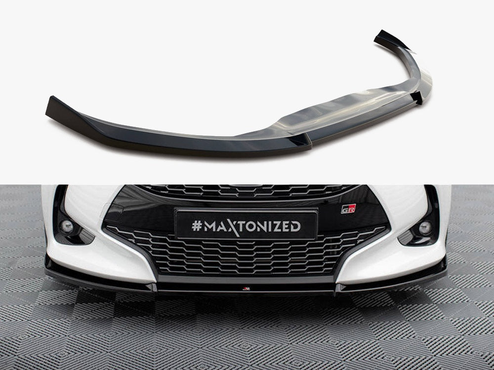 Maxton Design Front Splitter V.3 Toyota Yaris Mk4 - TO-YA-4-FD3G - Image 1