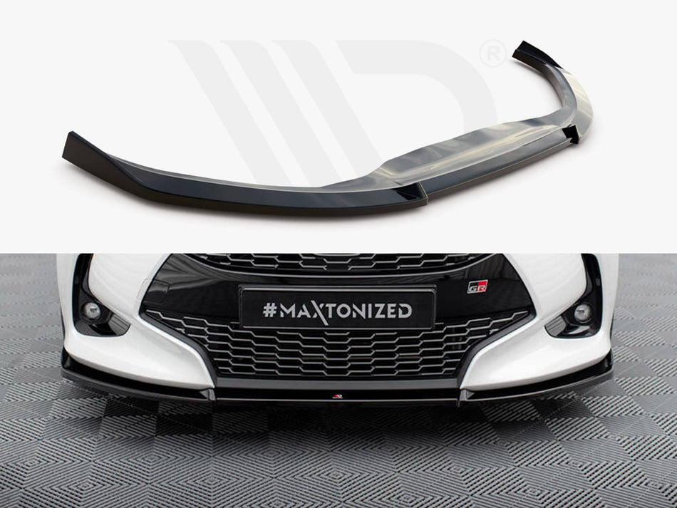 MAXTON DESIGN Front Splitter V.3 Toyota Yaris Mk4