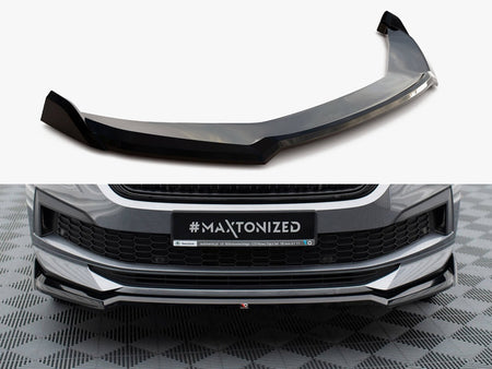 Maxton Design Front Splitter V.2 Skoda Kodiaq Sportline Mk1 Facelift - SK-KO-1F-SL-FD2G - Image 1