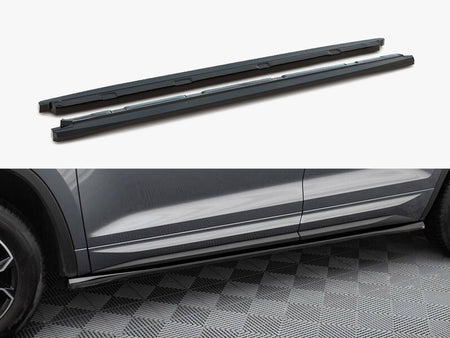Maxton Design Side Skirts Diffusers Skoda Kodiaq Sportline Mk1 Facelift - SK-KO-1F-SL-SD1G - Image 1