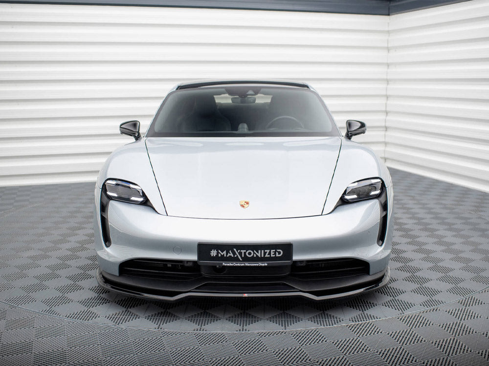 Maxton Design Front Splitter Porsche Taycan / Taycan 4 / Taycan 4S / Taycan GTS Mk1 - PO-TAY-1-FD1G - Image 3