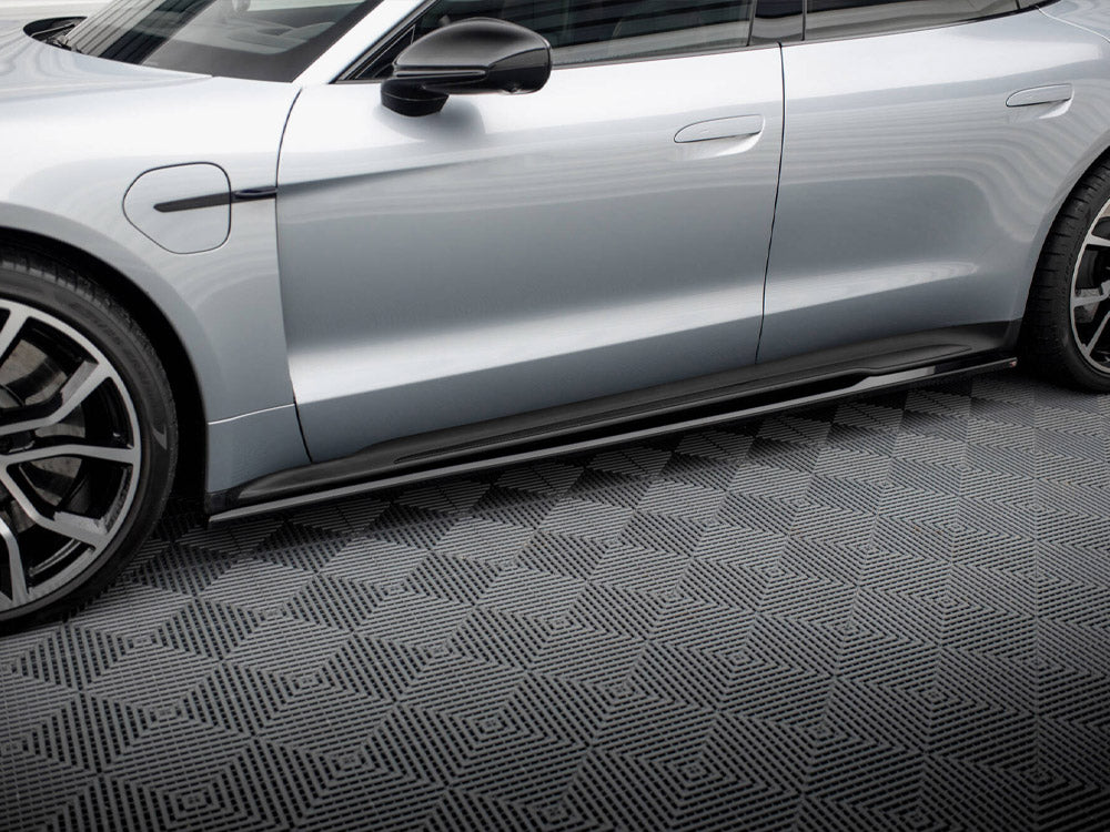 Maxton Design Side Skirts Diffusers Porsche Taycan Sport Design / Taycan 4 Sport Design / Taycan 4S Sport Design / Taycan GTS Sport Design Mk1 - PO-TAY-1-SD1G - Image 3