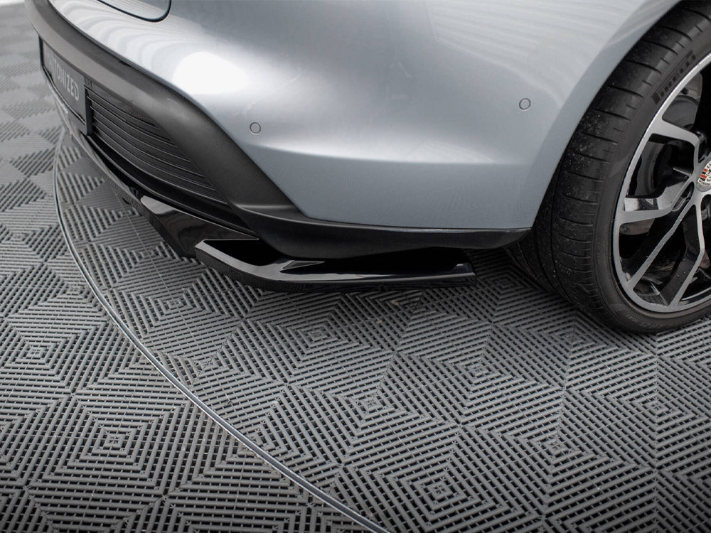 Maxton Design Rear Splitter (Vertical Bars) Porsche Taycan / Taycan 4 / Taycan 4S / Taycan GTS Mk1 - PO-TAY-1-RD1G+RD2G - Image 8