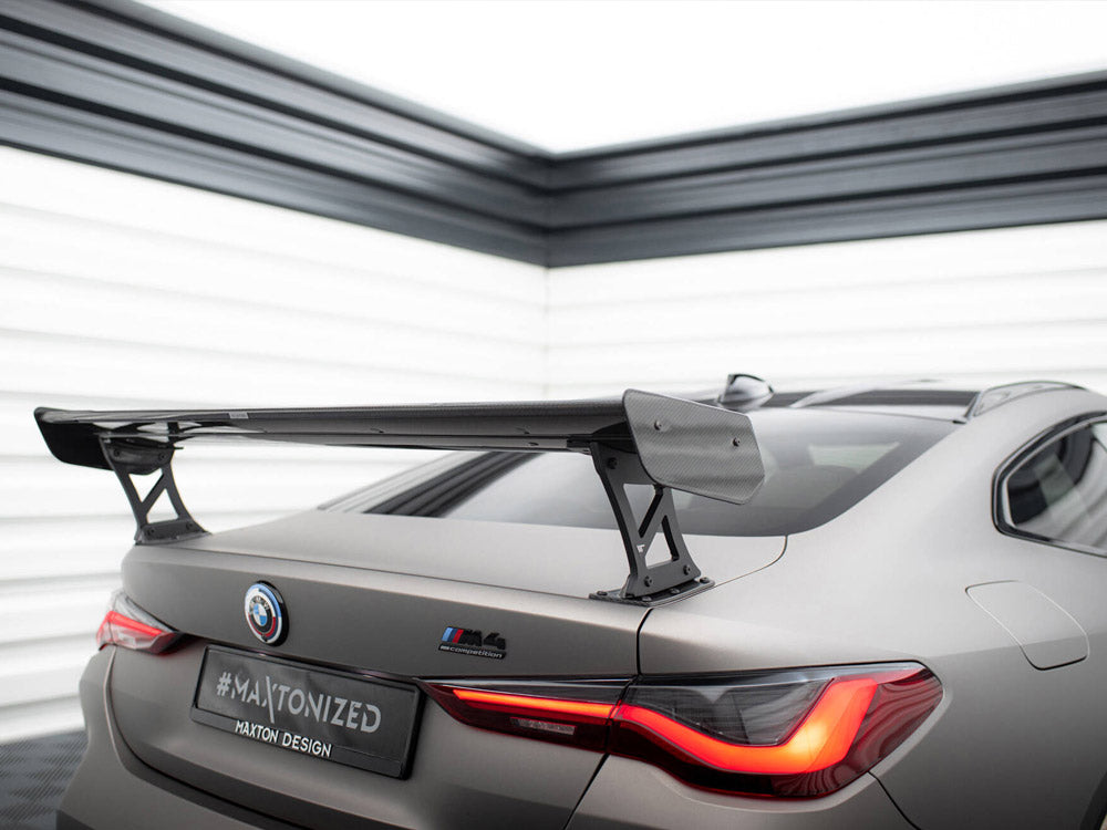 Maxton Design Carbon Spoiler With External Brackets Uprights BMW M4 G82 / G82 Facelift / M440i / 4 M-Pack G22 / G22 Facelift - CF-BM-4-G82-M-WING5-EXT-245-P - Image 5