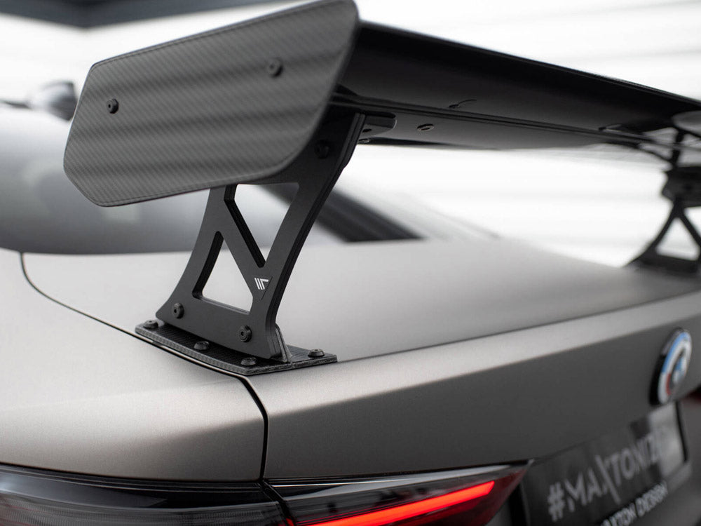 Maxton Design Carbon Spoiler With External Brackets Uprights BMW M4 G82 / G82 Facelift / M440i / 4 M-Pack G22 / G22 Facelift - CF-BM-4-G82-M-WING5-EXT-245-P - Image 6