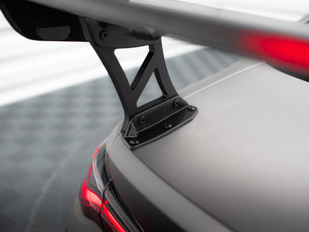 Maxton Design Carbon Spoiler With External Brackets Uprights + LED BMW M4 G82 / G82 Facelift / M440i / 4 M-Pack G22 / G22 Facelift - CF-BM-4-G82-M-WING5-EXT-245-P+LED - Image 10