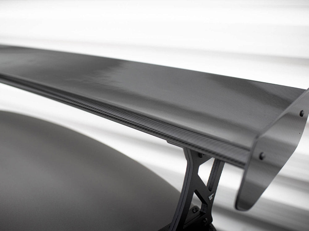 Maxton Design Carbon Spoiler With External Brackets Uprights + LED BMW M4 G82 / G82 Facelift / M440i / 4 M-Pack G22 / G22 Facelift - CF-BM-4-G82-M-WING5-EXT-245-P+LED - Image 8