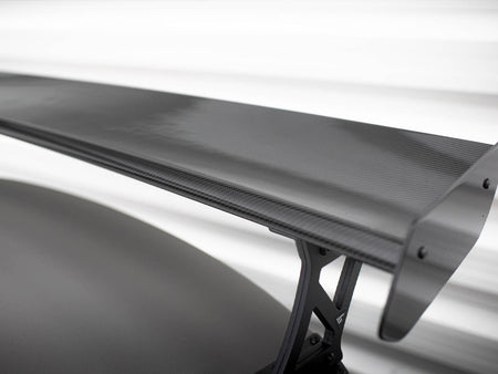 Maxton Design Carbon Spoiler With External Brackets Uprights + LED BMW M4 G82 / G82 Facelift / M440i / 4 M-Pack G22 / G22 Facelift - CF-BM-4-G82-M-WING5-EXT-245-P+LED - Image 8